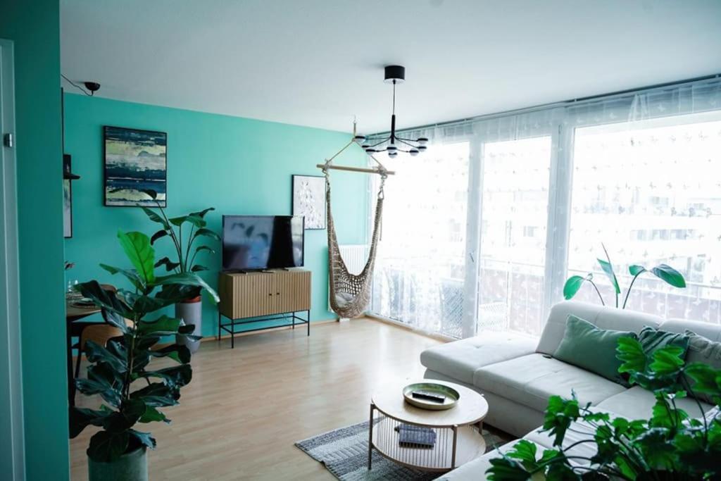 Boho-Chic-Wohnung Neusiedl Нойзидль-ам-Зе Экстерьер фото